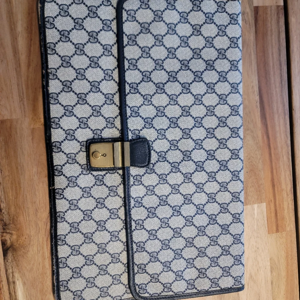 Gucci Monogram Clutch